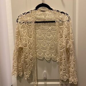 Paris cotton top in cream